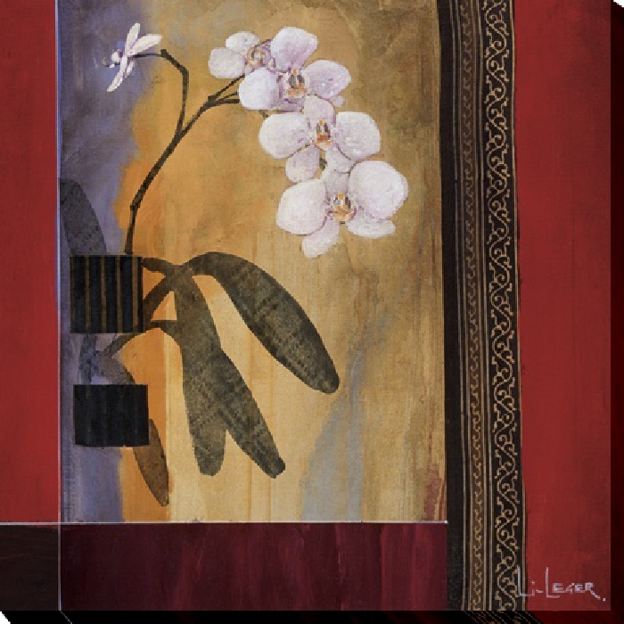 Weatherprint_ Orchid Lines I